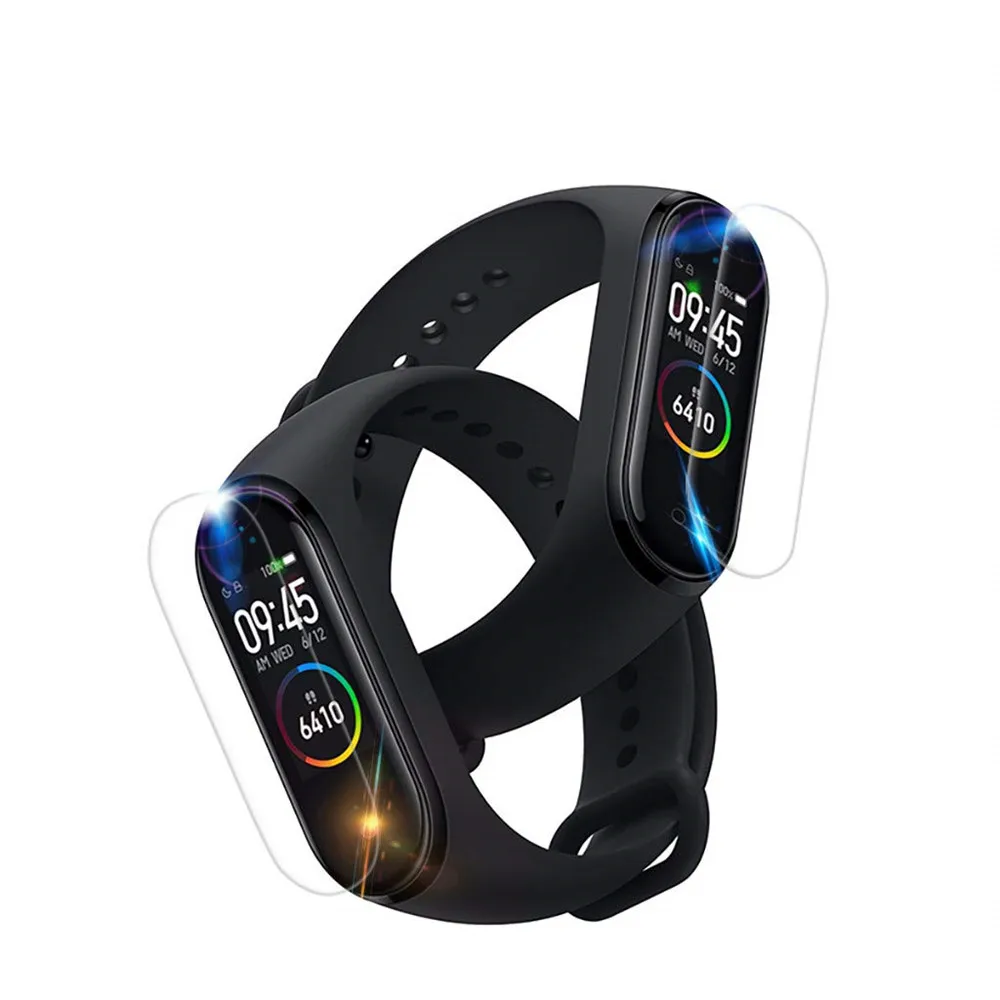 Xiaomi Mi Band 4 смарт браслет Защитная пленка для экрана Miband 2 шт 3 5 шт|Смарт-аксессуары|