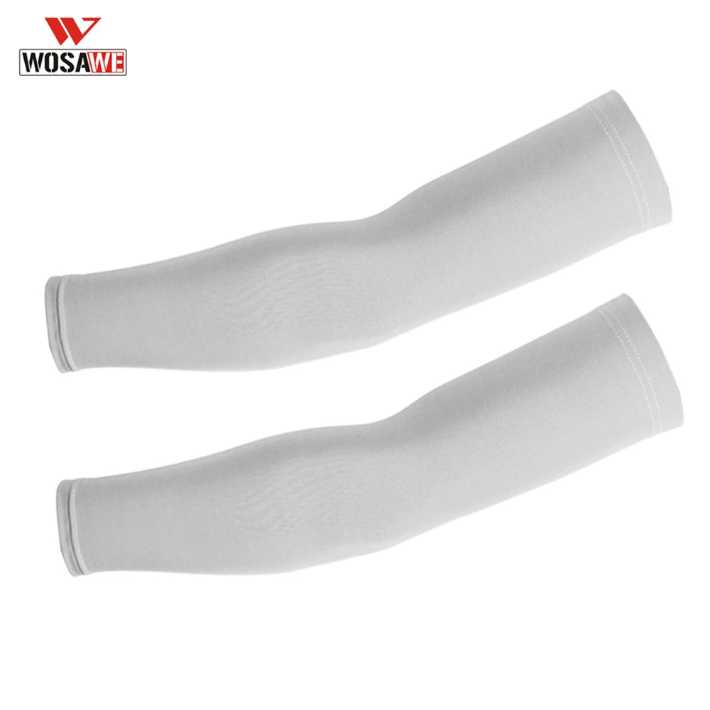 WOSAWE ледяная ткань рукава с защитой от ультрафиолетовых лучей баскетбольные