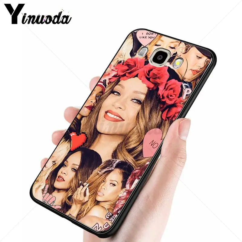 Yinuoda Rihanna анти-рабочий роскошный высокий протектор на конце телефона чехол для