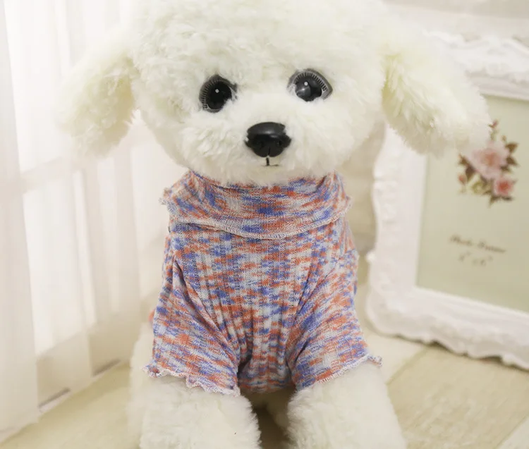 2017 new dogs cats sweaters clothes doggy spring autumn knitted wear costume puppy vest clothing pet dog cat suit 1pcs XS-XXL | Дом и сад