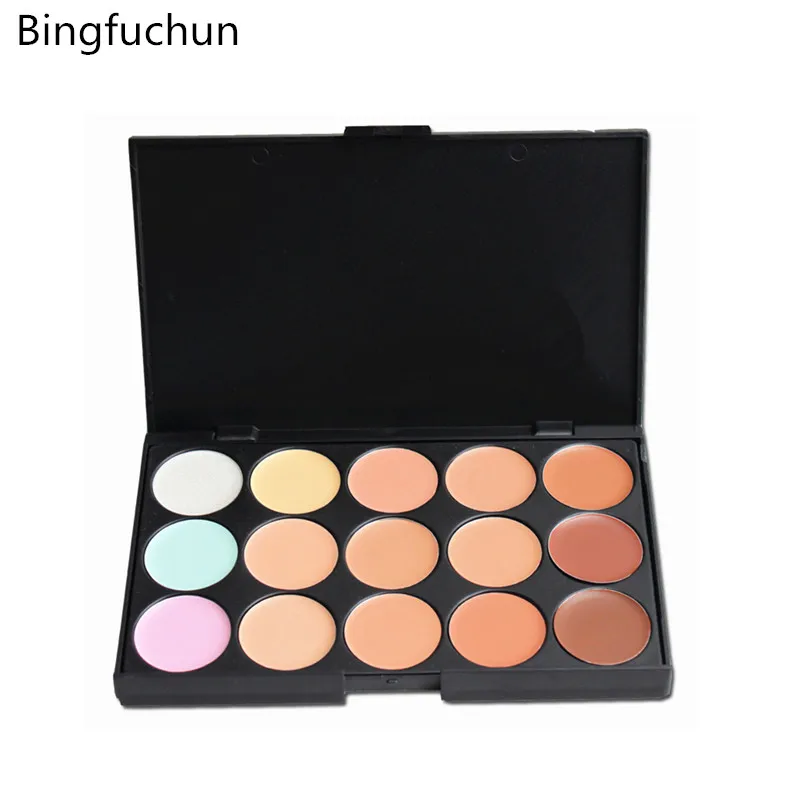 1 шт. профессиональный базовый Палетка для макияжа 15 цветов|15 colors concealer palette|15