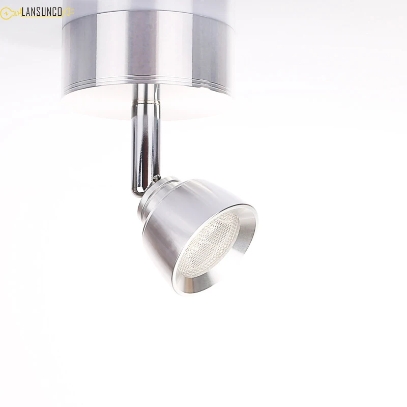 Led Wall Lamp Simple Creative Lights Rotatable Wandlamp For Hotel Bedroom Living Room Bedside Reading Sconce Light Fixtures | Освещение