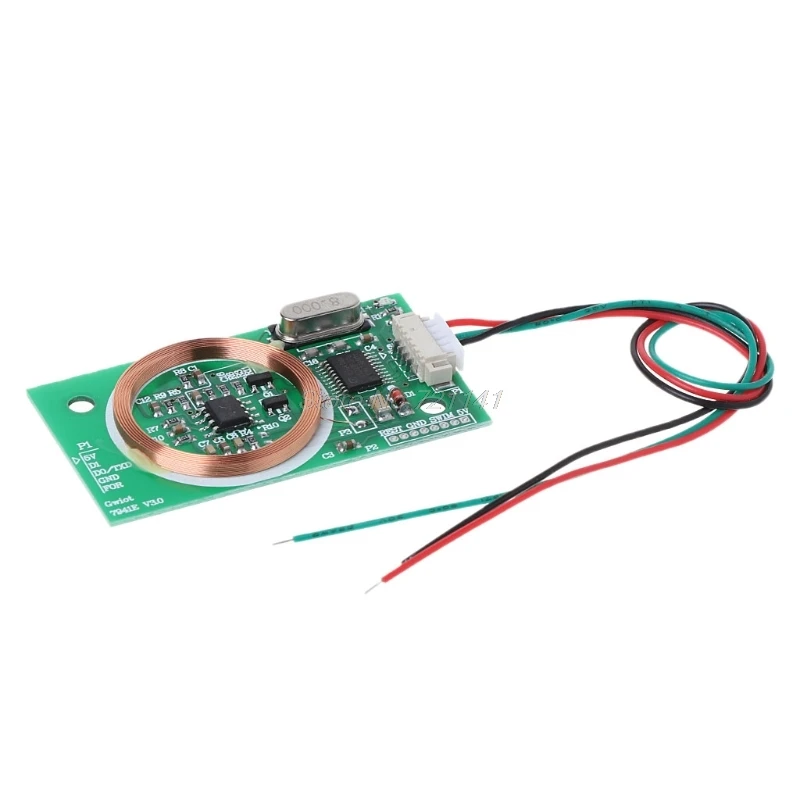 EM4100 8 см RFID считыватель Беспроводной Модуль UART 3Pin 125 кГц DC 5 в набор датчиков для