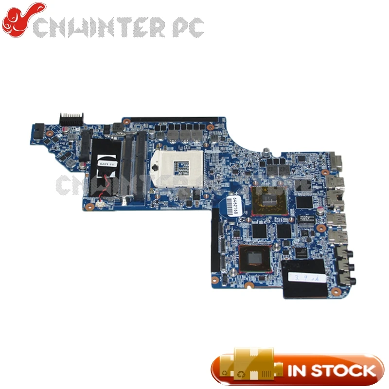 

NOKOTION 659095-001 Laptop Motherboard For Hp Pavilion DV7-6000 Logic Board HM65 DDR3 HD6770M graphics card