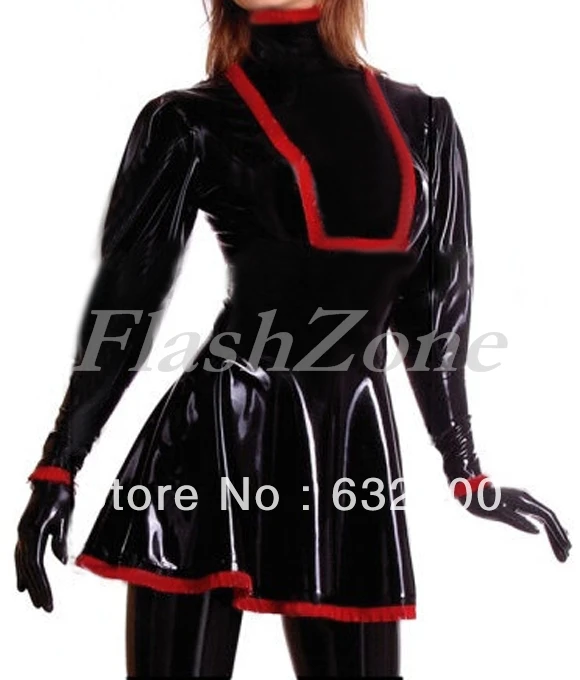 Платье с длинными рукавами резиновая Нижняя юбка (без перчаток/чулок) |