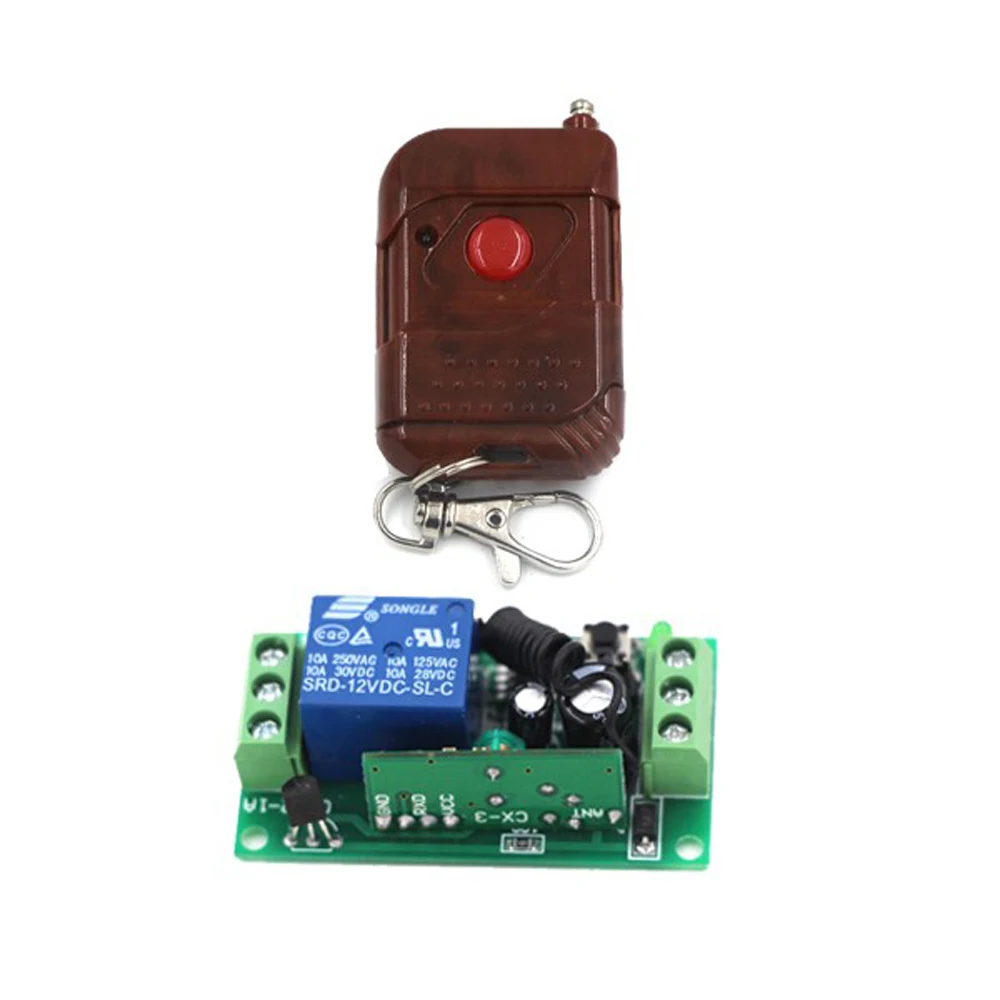 Беспроводной дистанционный выключатель постоянного тока 12 В умный света
