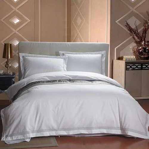 bedding set 1 Белый комплект постельного белья, роскошный комплект постельного белья из египетского хлопка, простыня, пододеяльник, простыня parure de lit ropa de cama - Цвет: bedding set 1