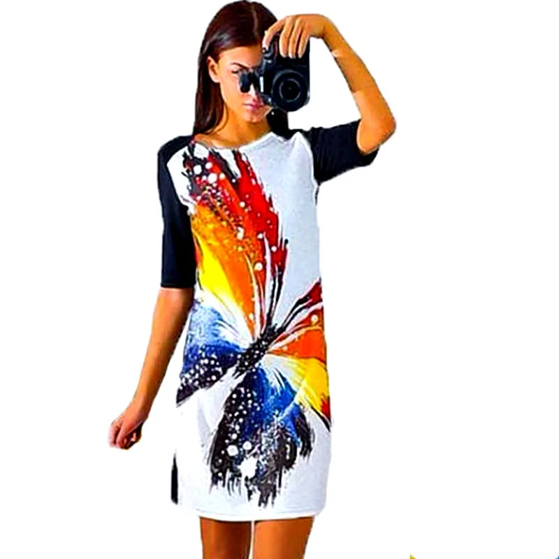 Низкая цена платье с принтом модное Vestidos de Festa Renda винтажное летнее повседневное
