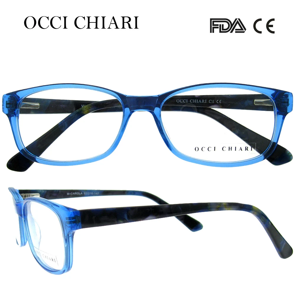 OCCI CHIARI 2018 новые модные ацетатные очки с защитой от излучения оптические оправы