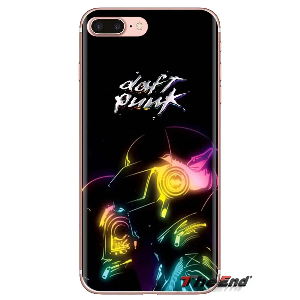 For HTC One U11 U12 X9 M7 M8 A9 M9 M10 E9 Plus Desire 630 530 626 628 816 820 830 Silicone Phone Bag Case daft punk helmet Music |