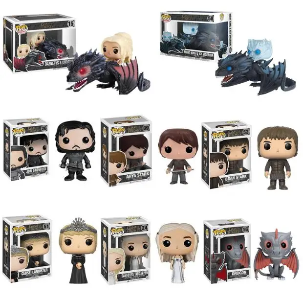 Funko POP аниме Song Of Ice And Fire Игра престолов Коллекционная модель фильма игрушки
