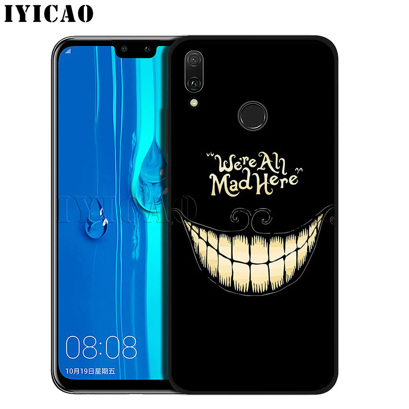 IYICAO Alice in Wonderland Soft Silicone Phone Case for Huawei Mate 30 20 10 Pro Nova 5I 5T 5 4 4E 3i 3 2i Lite Smart |