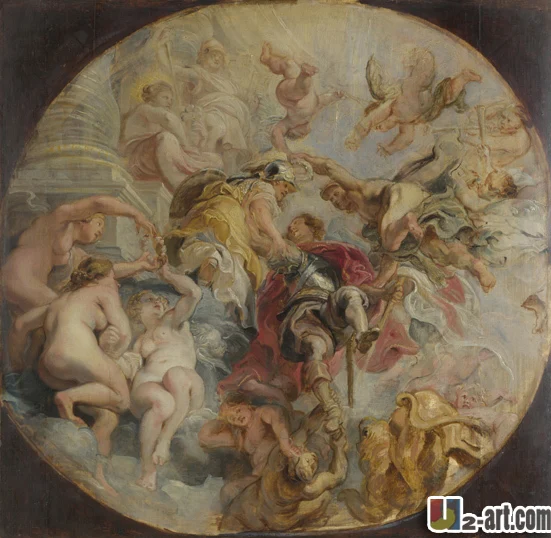 Печать на холсте (Rubens Duke of Buckingham) Картина Настенная живопись маслом