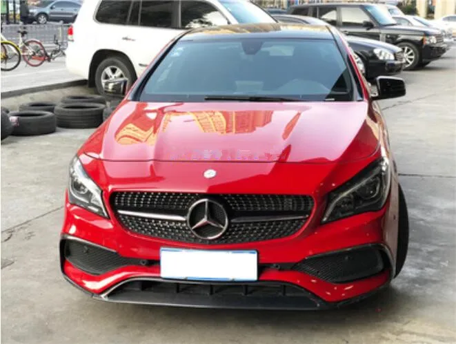 Автомобильный спойлер для переднего бампера из углеродного волокна диффузор губ