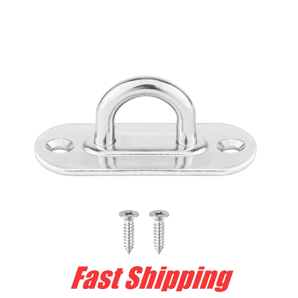 304 нержавеющая сталь Дверная пряжка кольцо крючок петля для лодки яхты тень