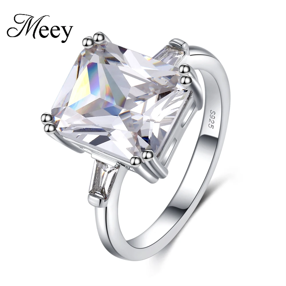 Best selling 925 пробы серебро женское кольцо Классическая мода качество прозрачный с