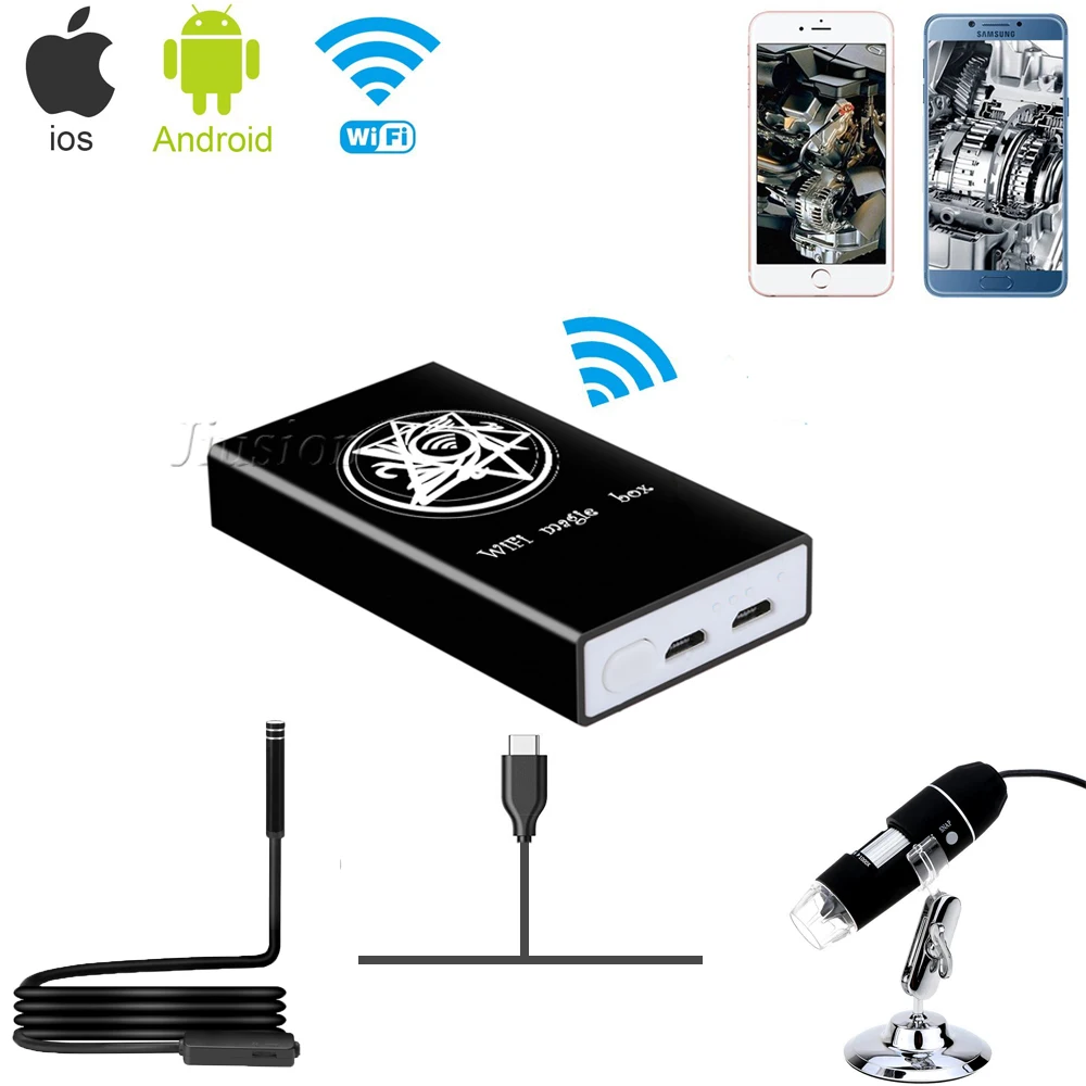 Беспроводной Wi Fi адаптер для микроскопа аксессуары iPhone iPad Android телефона планшета