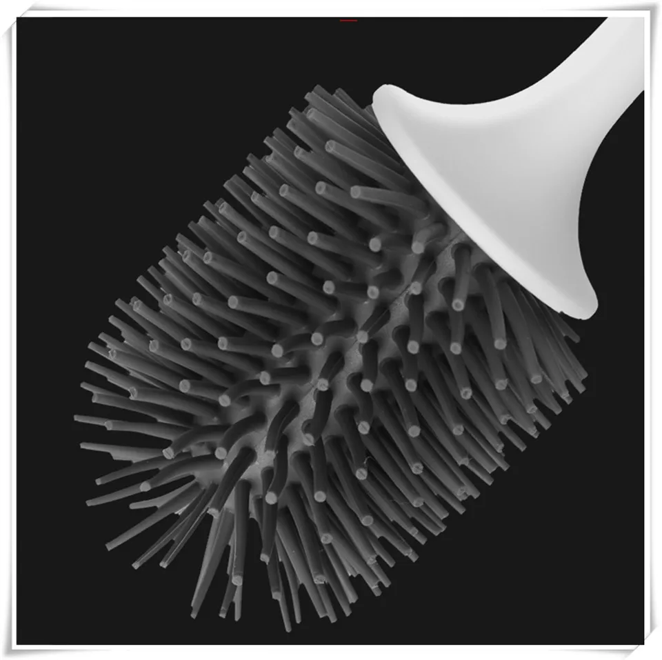 MSJO силиконовая туалетная щетка настенный держатель черный Мураль Brosse Туалет Ванная комната Чистящая подставка щетка для средства для чистки туалетов Wc Borstel
