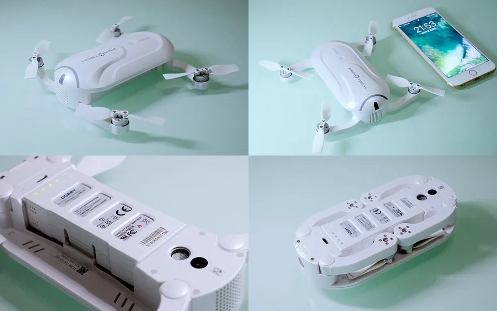 DHL ZEROTECH Dobby Карманный Дрон для селфи с видом от первого лица с 4K HD Камера и 3-осевому гидростабилизатору gps Квадрокоптер с дистанционным управлением pk DJI mavic