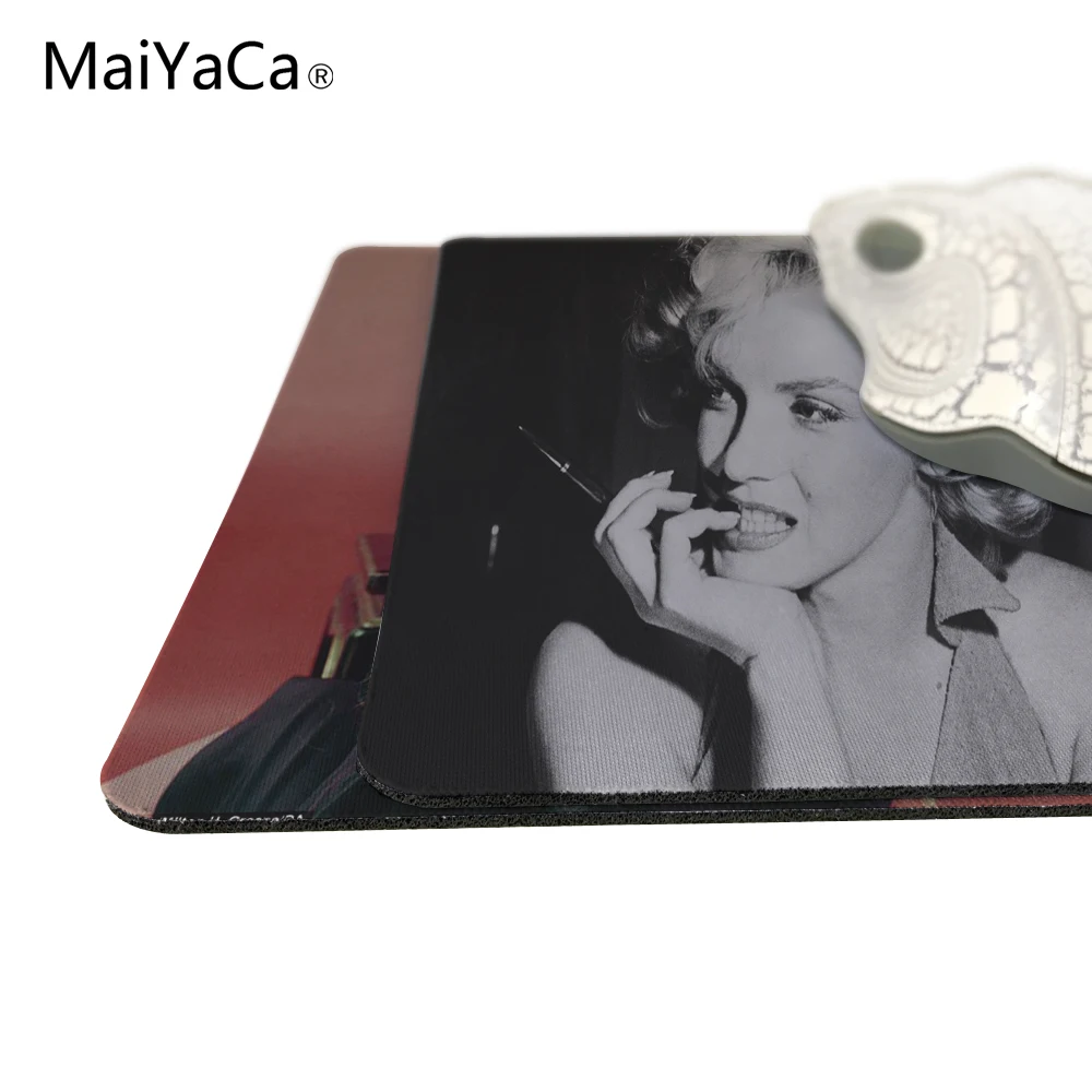 MaiYaCa 2017 Горячая Мэрилин Монро Цитата новых малых Размеры Мышь площадку с