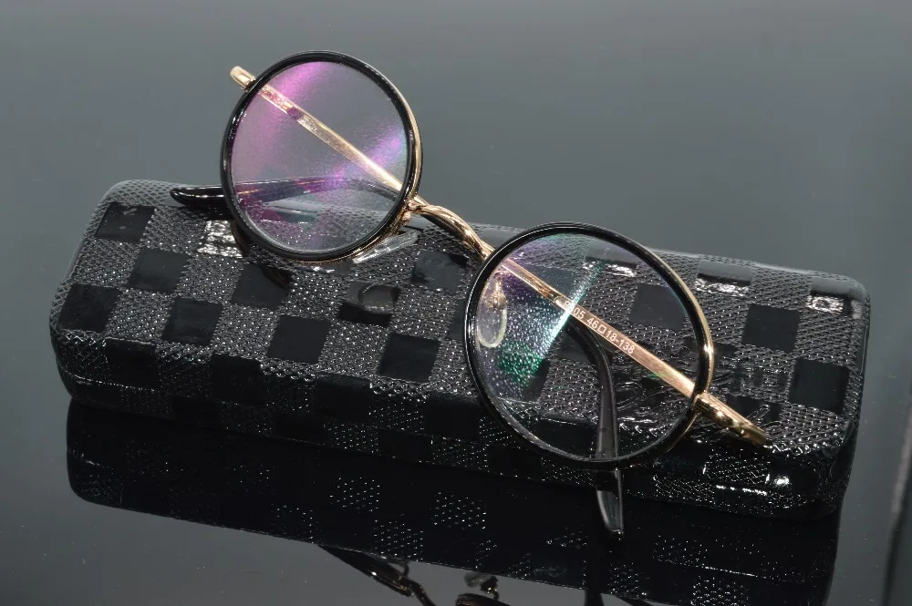 Мужские и женские очки для чтения Gafas De Lectura круглые в золотистой оправе стиле