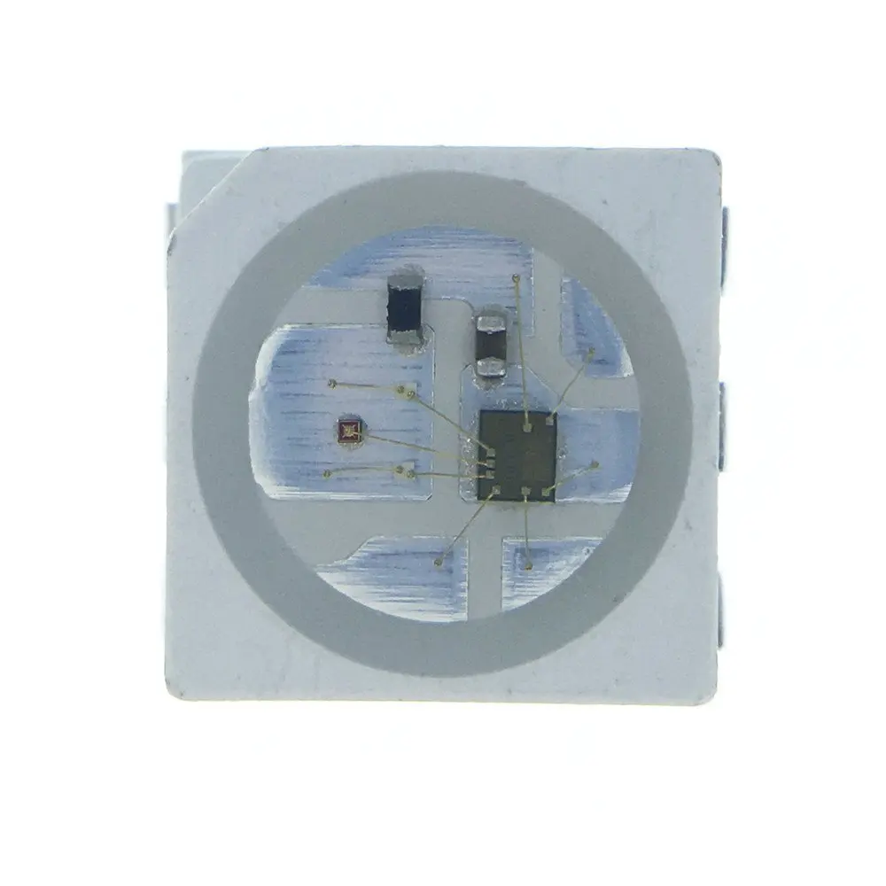 50 ~ 1000 шт. WS2813 (6 контактов) двухсигнальный 5050 SMD черный/белый вариант индивидуально