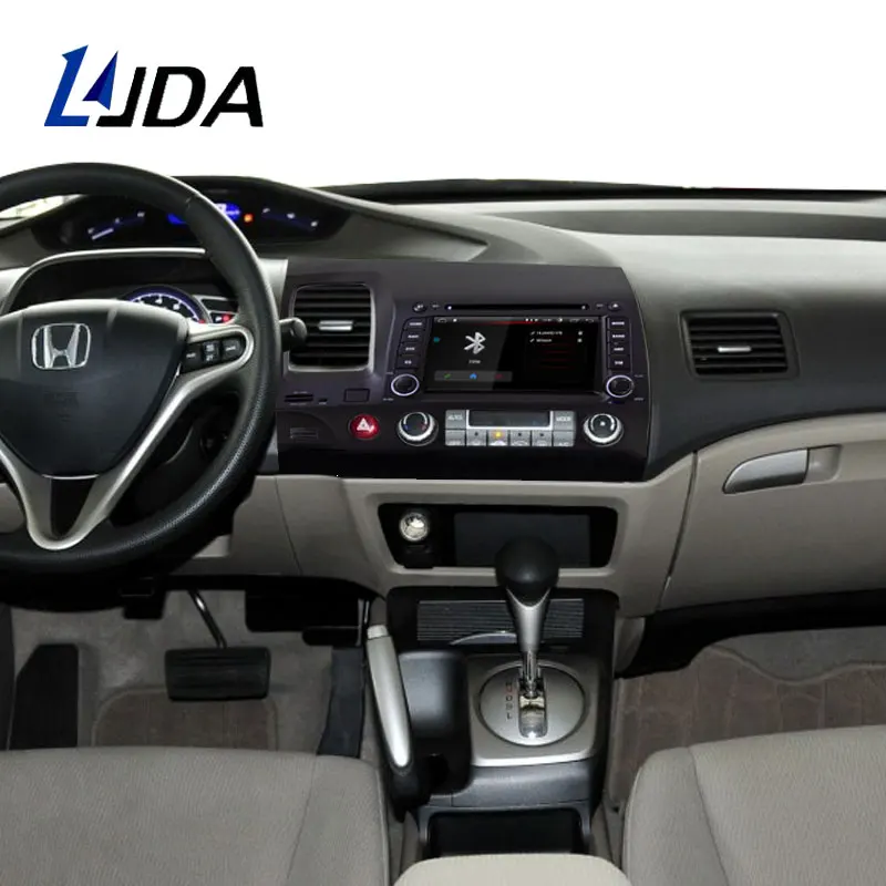 Автомагнитола DSP Carplay 2 Din Android 10 0 для HONDA Civic 2007 2011 Wi Fi автомобильный мультимедийный