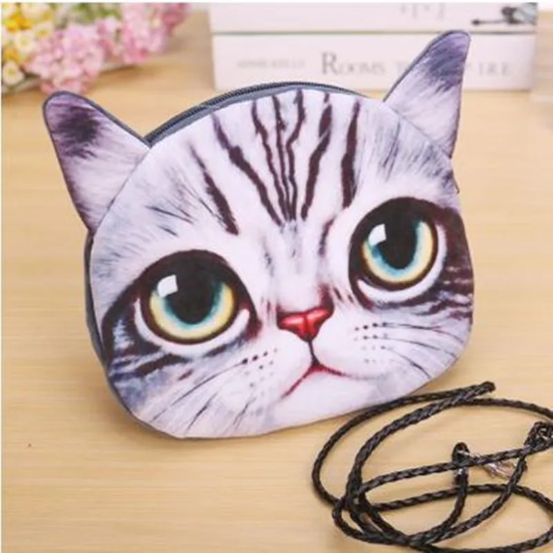 Женская сумка-мессенджер с объемными анималиями летняя маленькая Повседневная