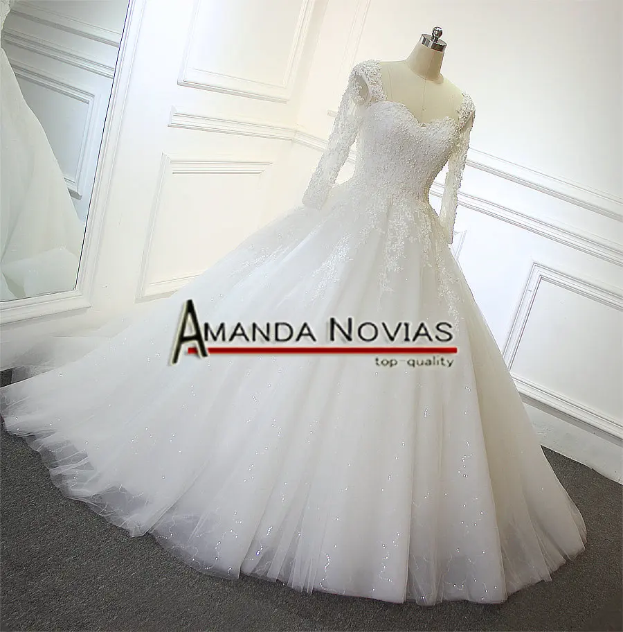 Роскошное арабское свадебное платье с бусинами на бретельках в Дубае | Свадьбы и