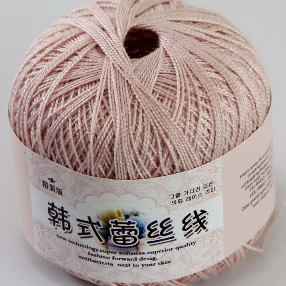 3ballsx50g новый мягкий ручной хлопок кружево шерсть пряжа крючком шаль шарф вязание