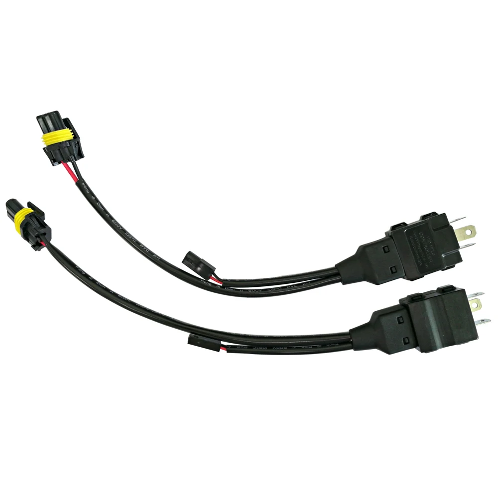 55 Вт 6000 К HID H4 ксеноновые лампы Комплект для автомобиля AC Лампа Авто головной светильник противотуманный светильник автомобильный светильник источник Hi/Lo Луч би-ксенон H4 авто светильник