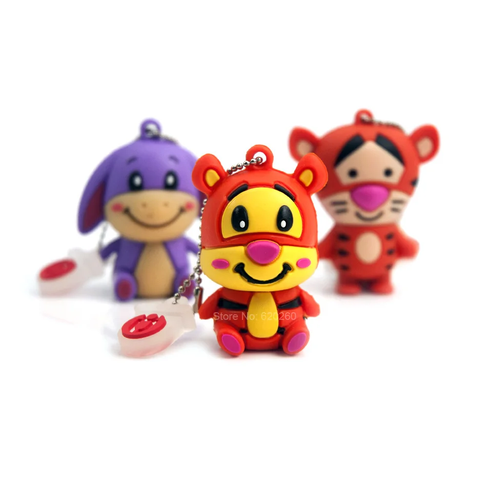 64 ГБ 4 8 16 32 Usb флешка милый Neddy Animal U Disk Pen Drive прекрасный Donkey tigger карта памяти