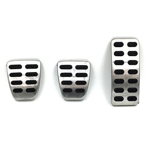 Carmonsons накладка на педаль автомобиля из нержавеющей стали для hyundai Accent Solaris i20 2011- MT AT аксессуары для стайлинга автомобилей - Название цвета: MT