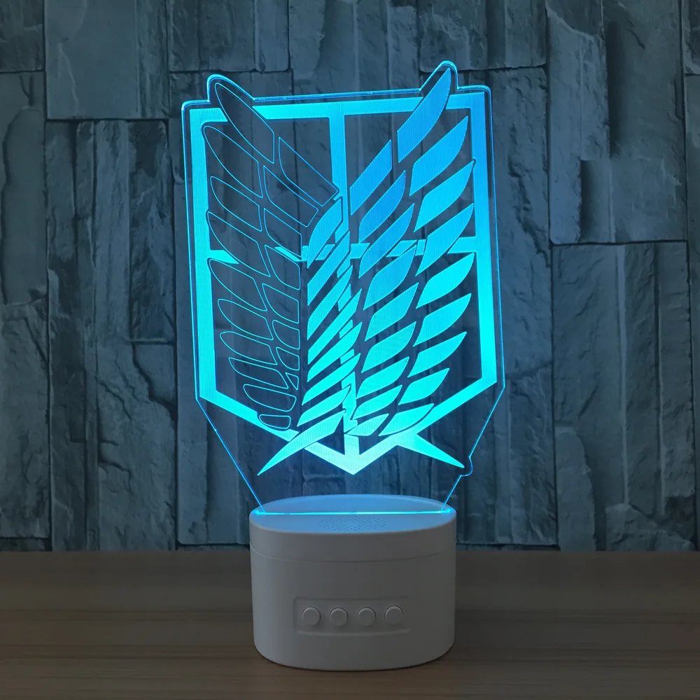 

Светодиодная лампа 3D с радаром, комнатный ночсветильник с питанием от USB, 5 меняющихся цветов, украшение для детской комнаты, креативный пода...