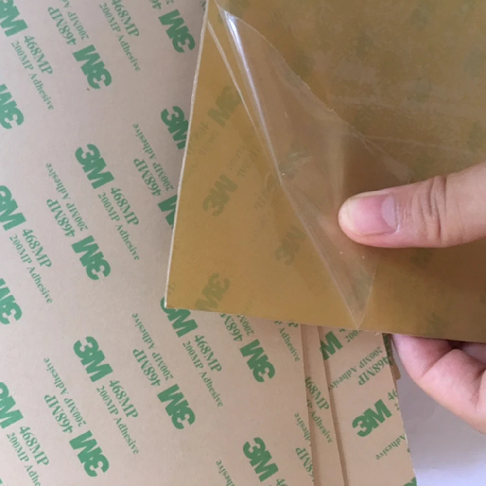 

ENERGETIC New 0.2mm PEI Sheet 3D Printer Build Surface 350x350mm/13.8"x13.8" With 3M 468MP Adhesive For Large 3D Printer Hot Bed
