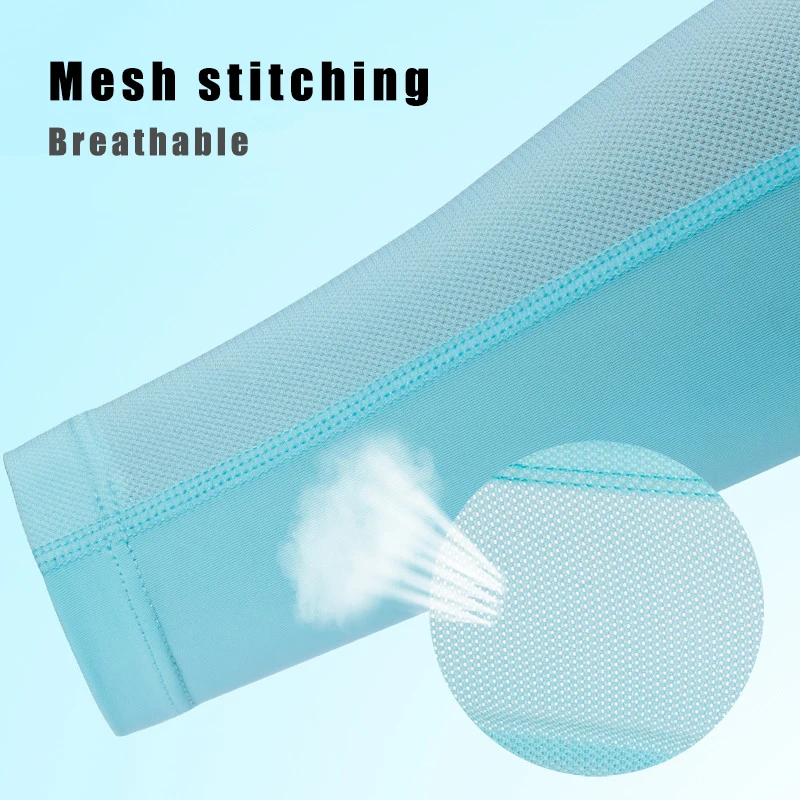 ROCKBROS прохладная Ткань Велоспорт рукав Баскетбол Подогреватели рукава Бег для