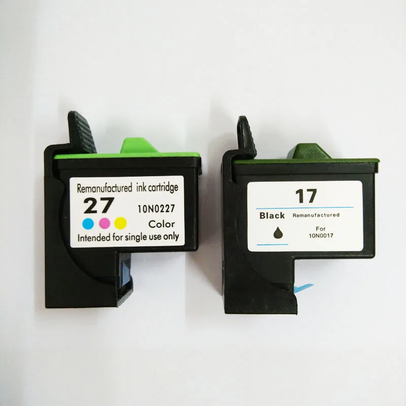 

Чернильный картридж vilaxh 17 27 для принтера Lexmark 17 27, Z605, Z615, X1100, X1150, X1270, i3, Z13, Z23, Z34, Z515, Z517, Z600, Z603, X2250