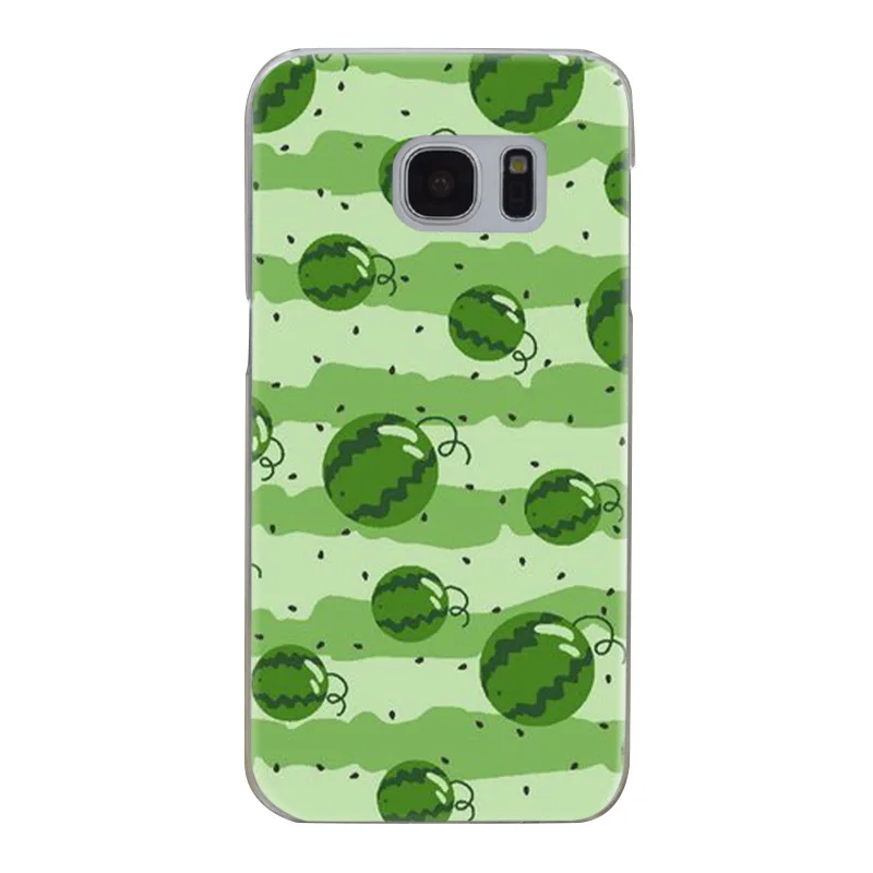 H350 Watermelon Fruit Pink Transparent Hard PC Case Cover For Samsung Galaxy S Note 3 4 5 6 7 8 9 Edge Plus |