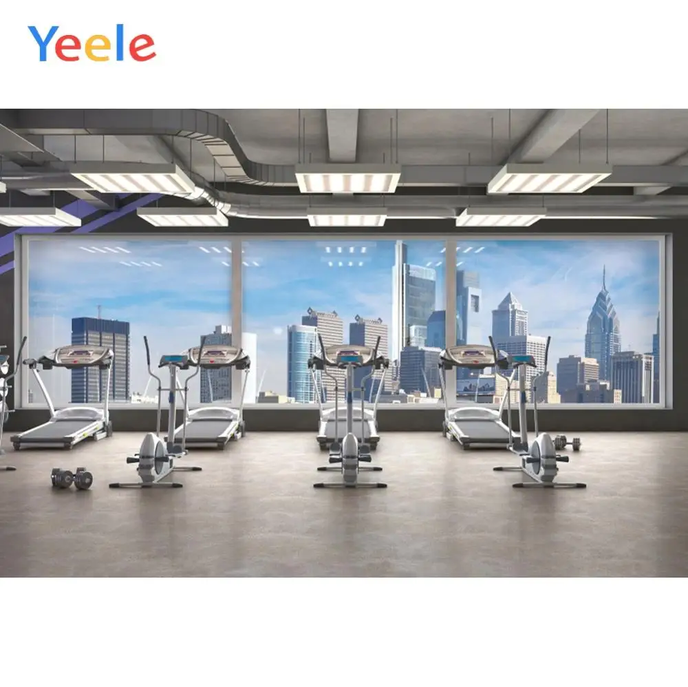 Yeele интерьерное оборудование для фотосъемки в тренажерном зале французские окна