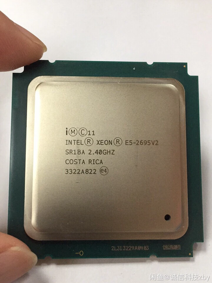 Оригинальный процессор Intel Xeon официальный V2 2 40 ГГц 12 ядер 30 МБ LGA2011 E5 2695V2