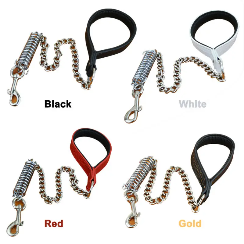 Новое поступление большой Поводок для собаки из натуральной кожи мягкий поводок