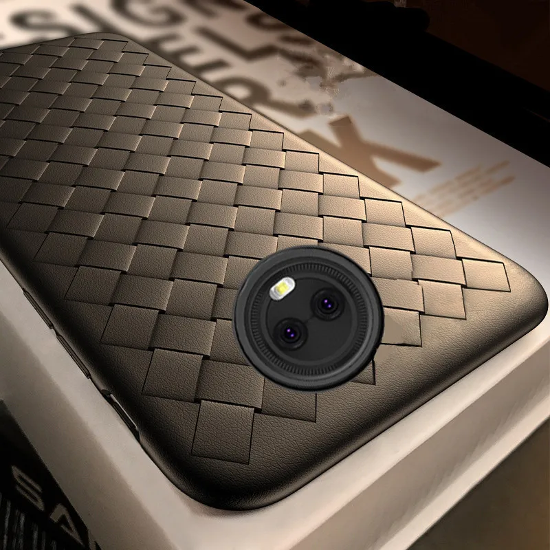 Для Motorola Moto G5S чехол G5S Plus 5," Роскошный деловой матовый тканый мягкий чехол из ТПУ для Motorola Moto E4 Plus чехол для телефона