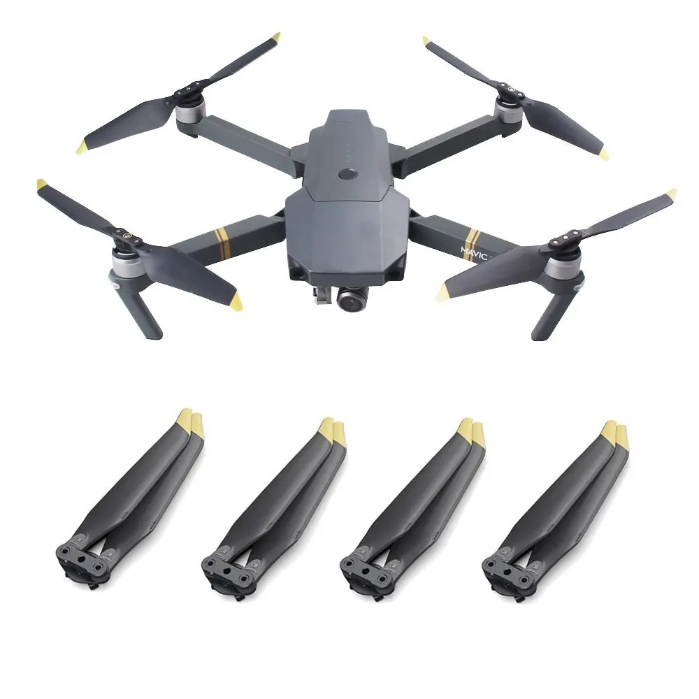 4 шт. DJI золото Mavic Pro Platinum 8331 8331F винт для винтов аксессуары низкая Шум Quick Release