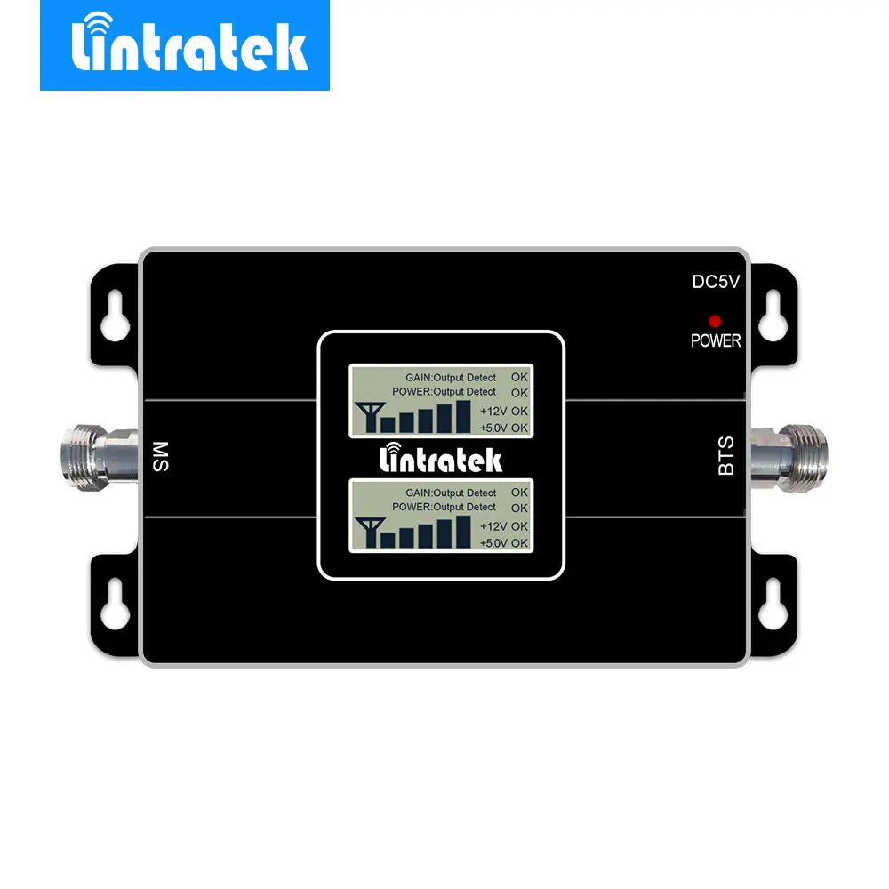 Lintratek мобильный Celular усилитель сигнала GSM 900 МГц + 3G 2100 UMTS двухдиапазонный