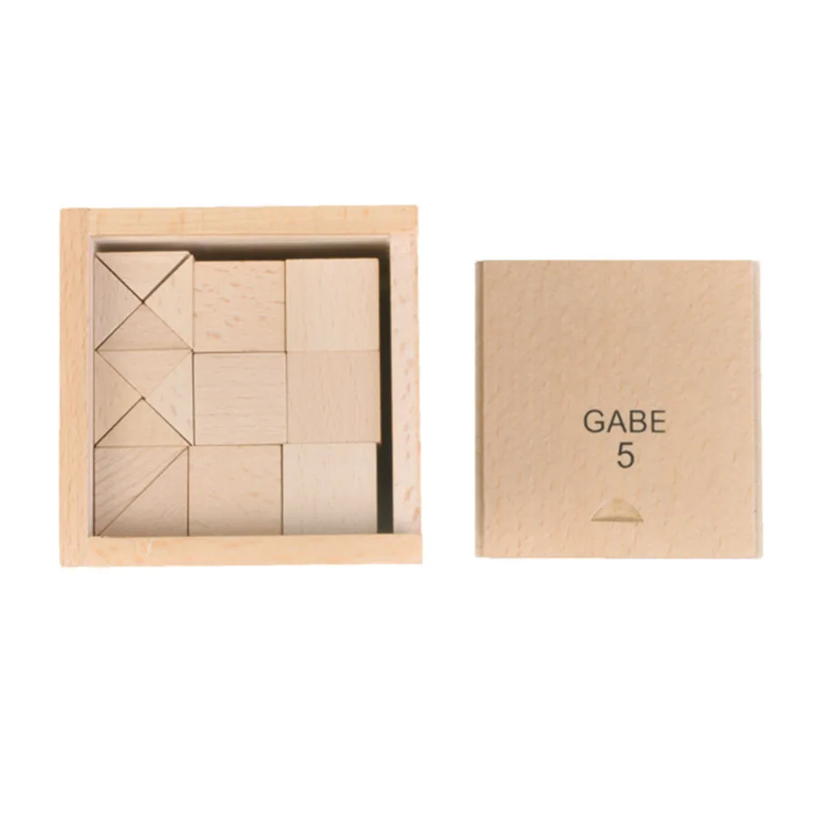 Игрушки для маленьких детей Froebel деревянный куб Gabe обучающий инструмент креативное обучение образовательное Дошкольное обучение Brinquedo Juguets