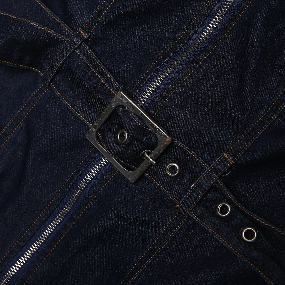 Платье женское без бретелек облегающее повседневное на молнии с поясом DS93 2019 |