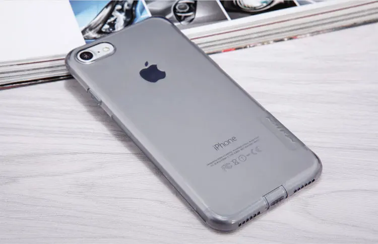 NILLKIN легкий тонкий ТПУ Прозрачный Ясно Мягкий Назад чехол Shield для iPhone 7 8 iPhone7 iPhone8