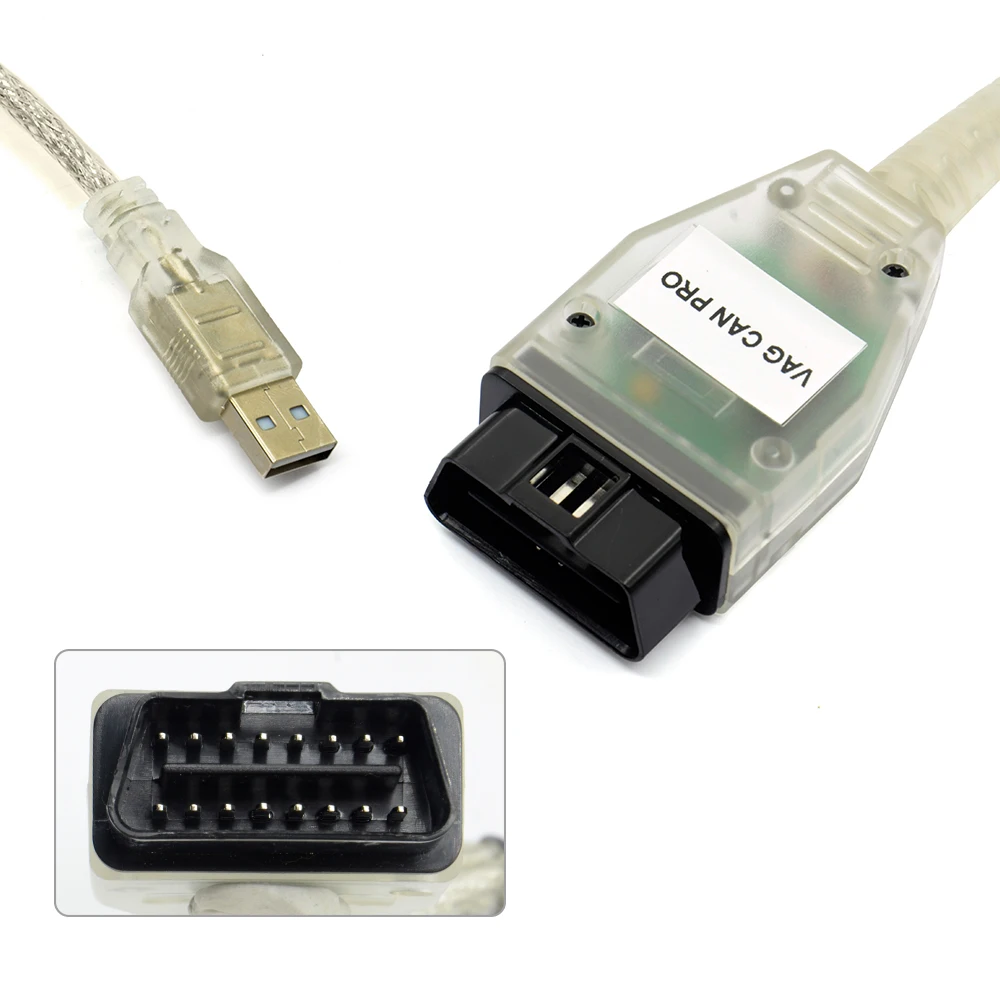 Профессиональный VAG может PRO 5.5.1 OBD2 инструмент диагностики Шина CAN UDS K-line