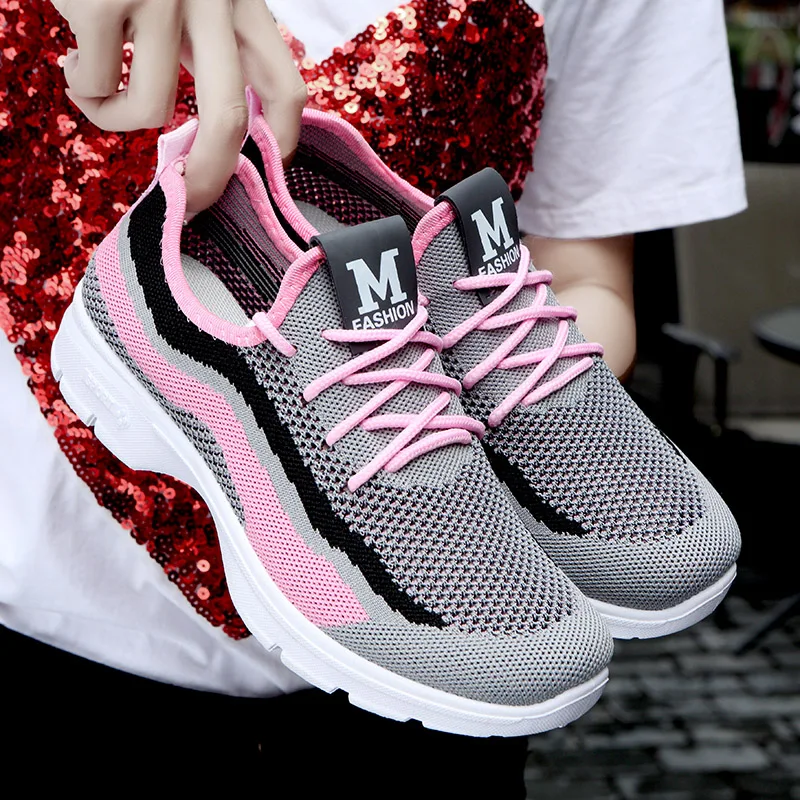 

Fires Women Flat Shoes Breathable Casual Shoes Lightweight Comfortable Ladies Fashion Lace-up Flats New Trend Leisure Shoes