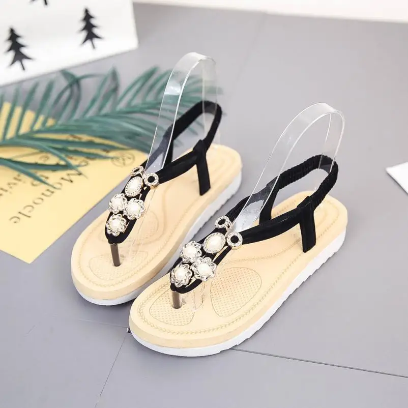 Уличная пляжная обувь летние сандалии на толстой подошве женские шлепанцы